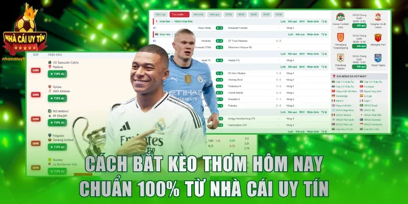Cách Bắt Kèo Thơm Hôm Nay Chuẩn 100% Từ Nhà Cái Uy Tín